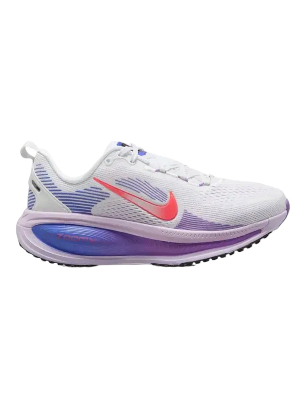 Nike Vomero 18 Women’s Running Shoes White Violet Mist Sapphire Hot Lava Size 10